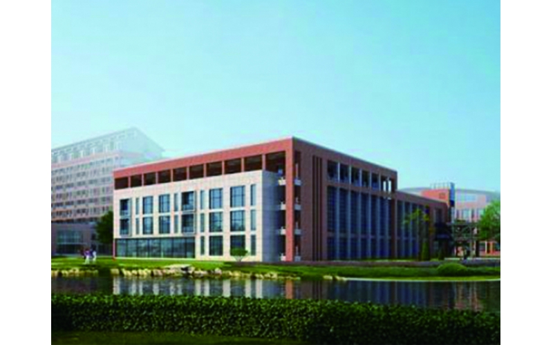 工業(yè)學(xué)校餐廳外觀效果圖